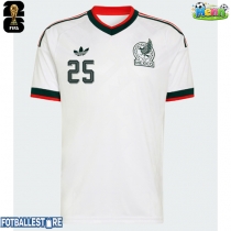 Mexico Roberto Alvarado #25 Bortedrakt VM 2026 Kortermet